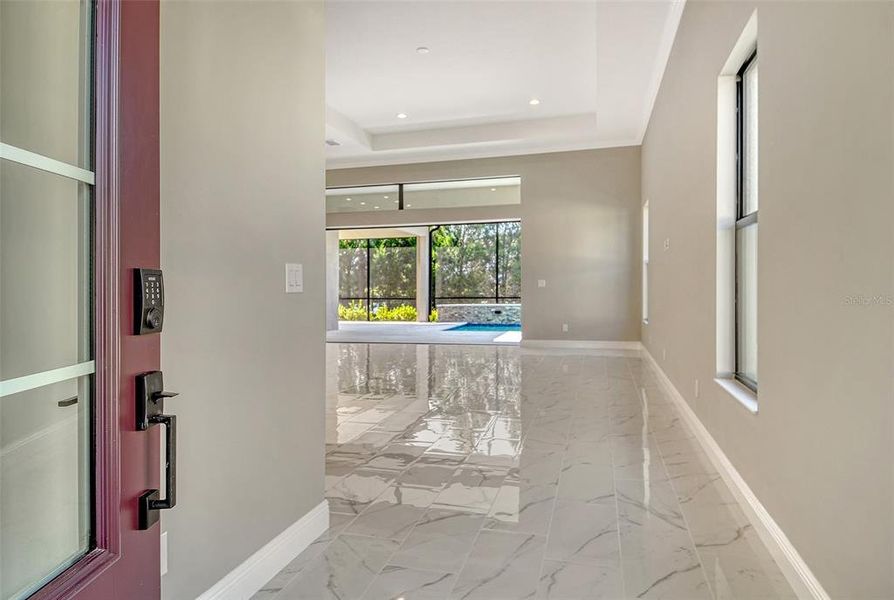 Furnished interior view inside a new home in , Nokomis (Image 11).