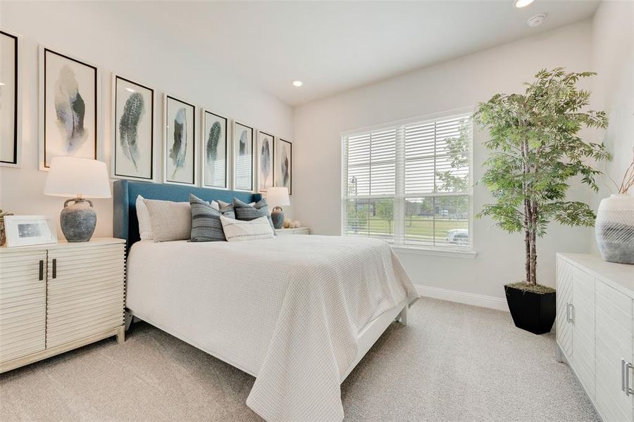 Furnished interior view inside a new home in Bayside, Rowlett (Image 34).