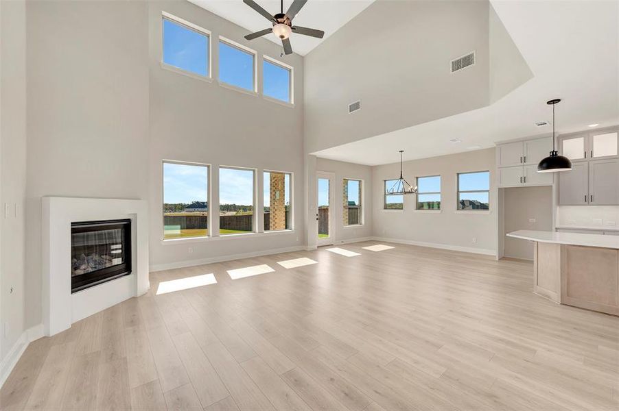 Spacious, unfurnished interior of a new home in Northshore at Lakewood Village - Classic Series, Lakewood Village (Image 16).