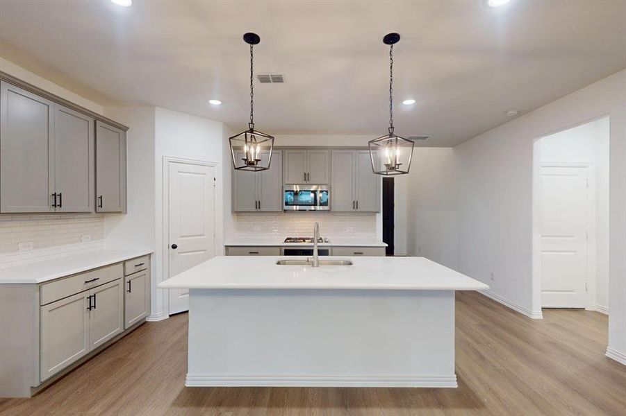 Furnished interior view inside a new home in Lilybrooke at Legacy Hills, Celina (Image 12).