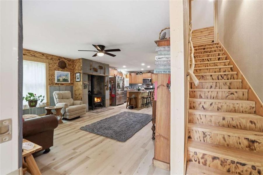Furnished interior view inside a new home in , Cleveland (Image 31).
