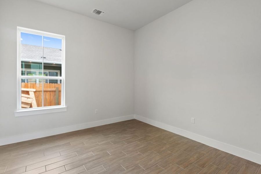 Representative unfurnished interior of a home built from the Eldorado by Pacesetter Homes in Easton Park, Austin (Image 24). Representative unfurnished interior of a home built from the Eldorado by Pacesetter Homes in Easton Park, Austin (Image 24).