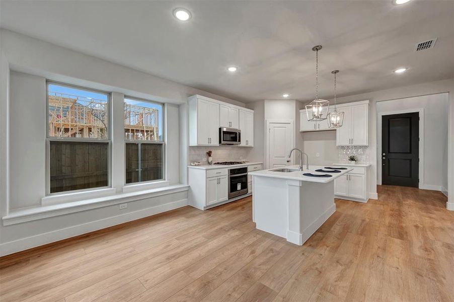 Furnished interior view inside a new home in Lilybrooke at Legacy Hills, Celina (Image 12).