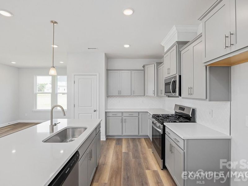 Furnished interior view inside a new home in Windgate, Mooresville (Image 8).