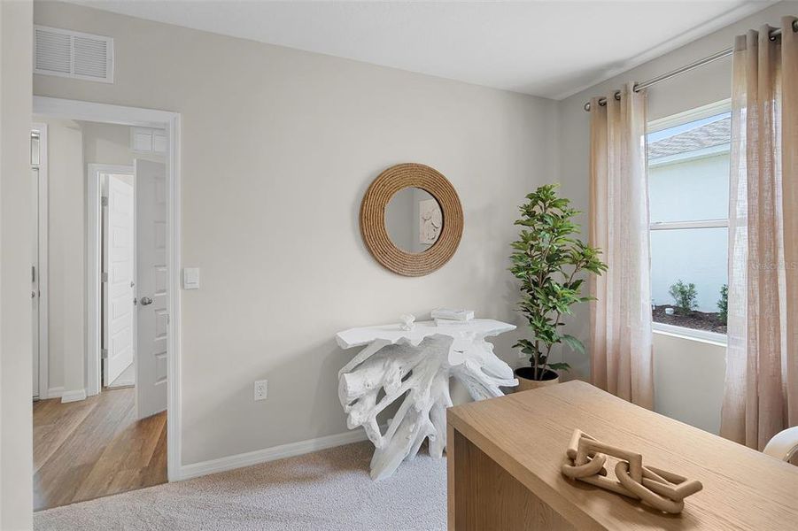 Furnished interior view inside a new home in Wind Meadows South, Bartow (Image 32).