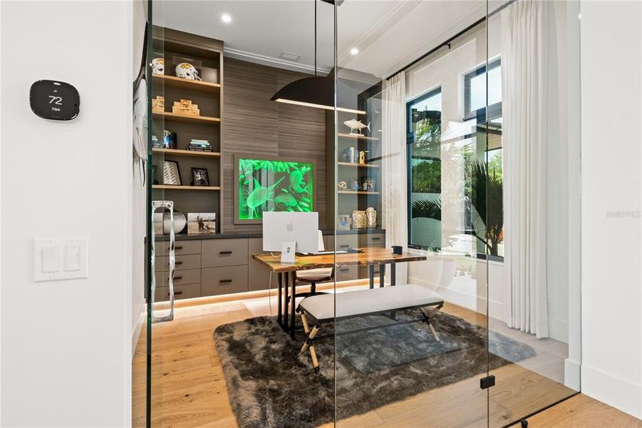 Furnished interior view inside a new home in , Sarasota (Image 52). Furnished interior view inside a new home in , Sarasota (Image 52).