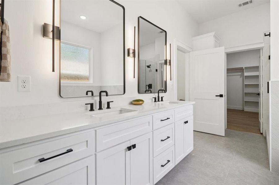 Furnished interior view inside a new home in , Euless (Image 18). Furnished interior view inside a new home in , Euless (Image 18).