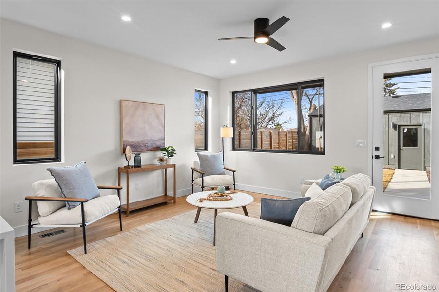 Furnished interior view inside a new home in , Englewood (Image 35). Furnished interior view inside a new home in , Englewood (Image 35).