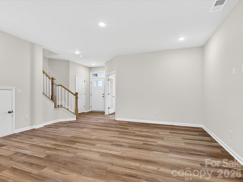 Spacious, unfurnished interior of a new home in North Creek Village, Huntersville (Image 15).