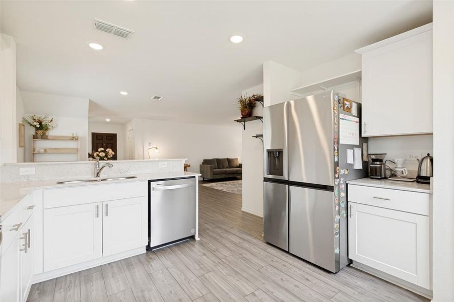 Furnished interior view inside a new home in , Forney (Image 7).