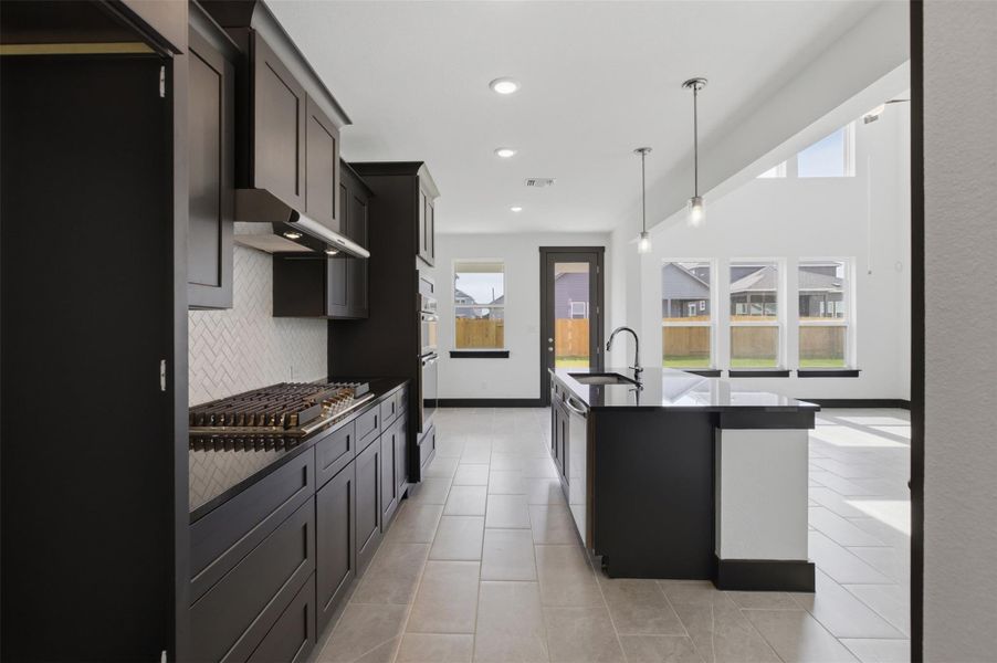 Furnished interior view inside a new home in , Pflugerville (Image 9). Furnished interior view inside a new home in , Pflugerville (Image 9).