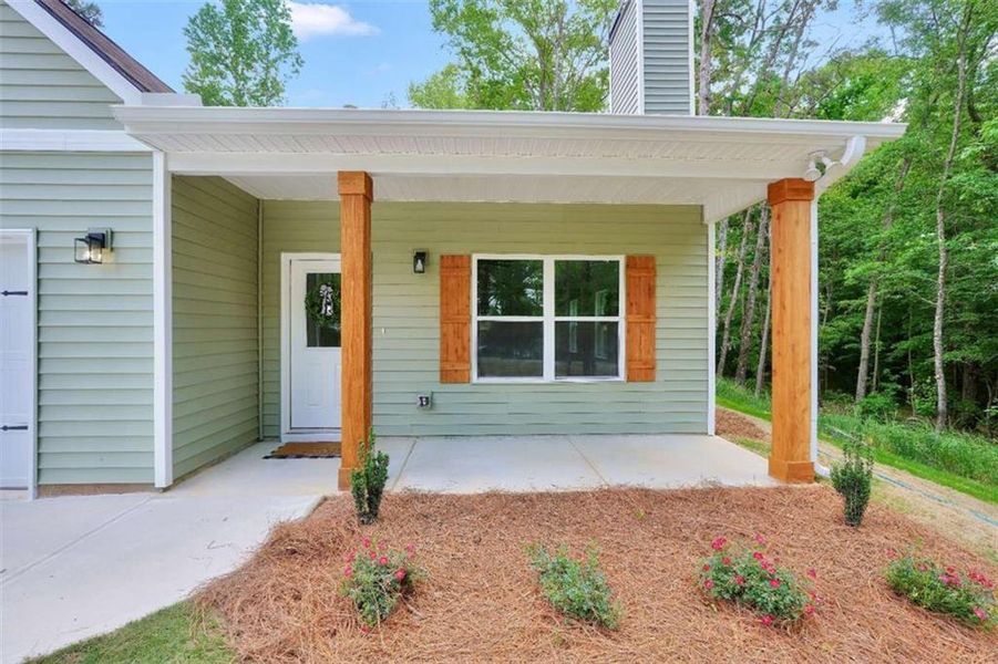 Exterior details and patio area of a home in , Covington (Image 18).
