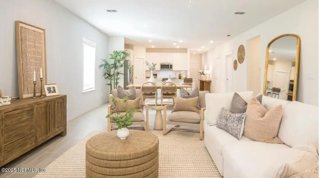 Furnished interior view inside a new home in Shearwater: Shearwater - Single Family, St. Augustine (Image 9). Furnished interior view inside a new home in Shearwater: Shearwater - Single Family, St. Augustine (Image 9).
