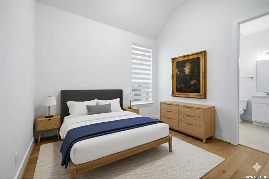 Furnished interior view inside a new home in Mesa Western, Cibolo (Image 40). Furnished interior view inside a new home in Mesa Western, Cibolo (Image 40).