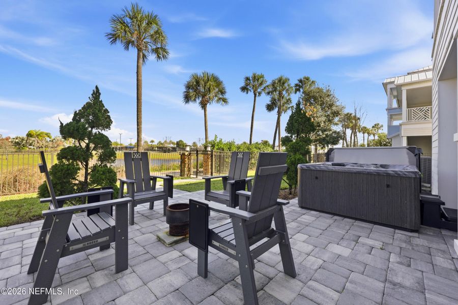 Exterior details and patio area of a home in , St. Johns (Image 21).