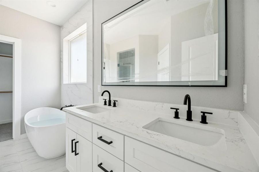 Furnished interior view inside a new home in , Glenn Heights (Image 17).