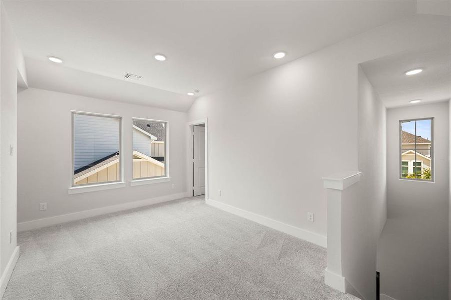 Spacious, unfurnished interior of a new home in Garden Collection at Harvest, Argyle (Image 13). Spacious, unfurnished interior of a new home in Garden Collection at Harvest, Argyle (Image 13).