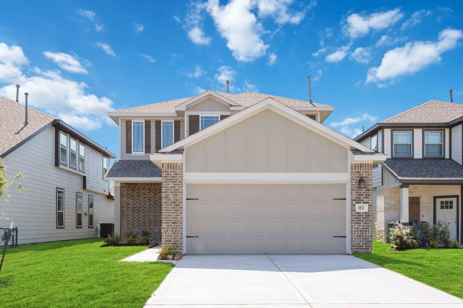 1052 Lilly Lane - Mansfield - Elevation B 1052 Lilly Lane - Mansfield - Elevation B