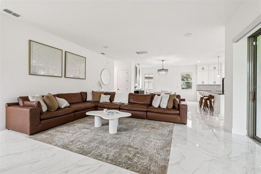 Furnished interior view inside a new home in , St. Cloud (Image 24).