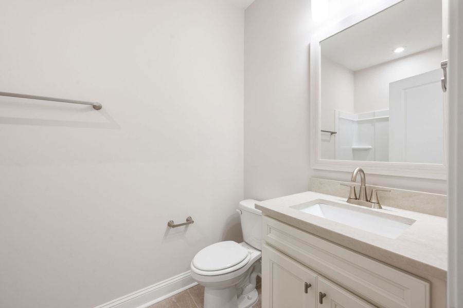 Furnished interior view inside a new home in Waterways, Richmond Hill (Image 46).