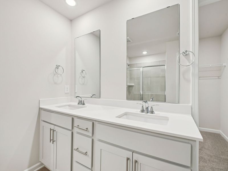 Furnished interior view inside a new home in Oak Manor - Signature Series, Garner (Image 7).