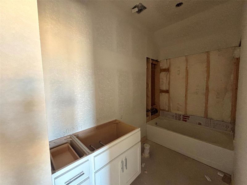 Actual progress of your home.