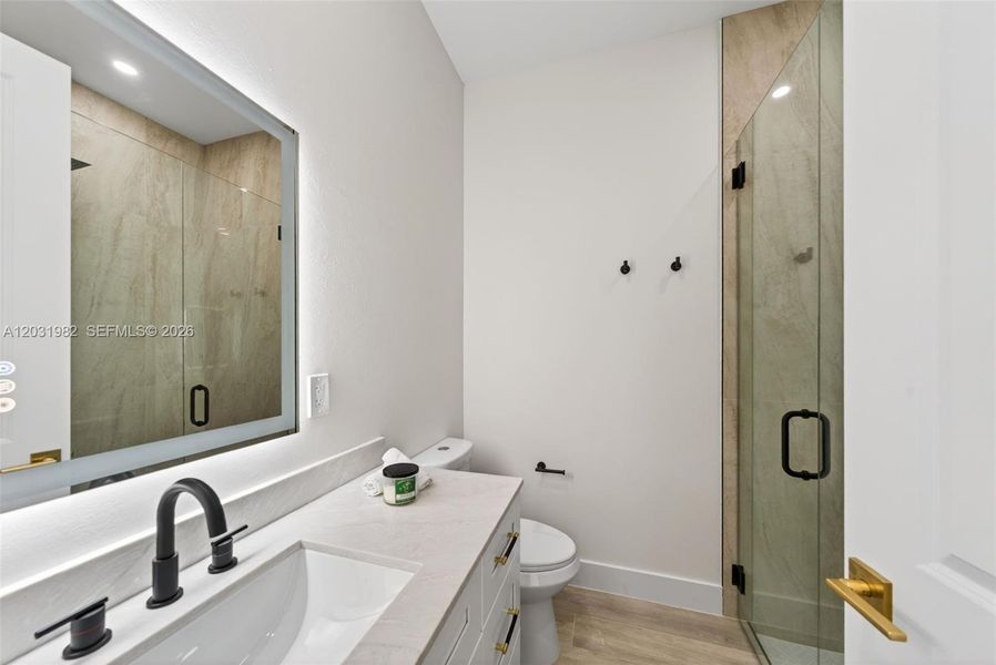 Furnished interior view inside a new home in , Naples (Image 16).