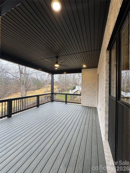Exterior details and patio area of a home in , Hickory (Image 31).