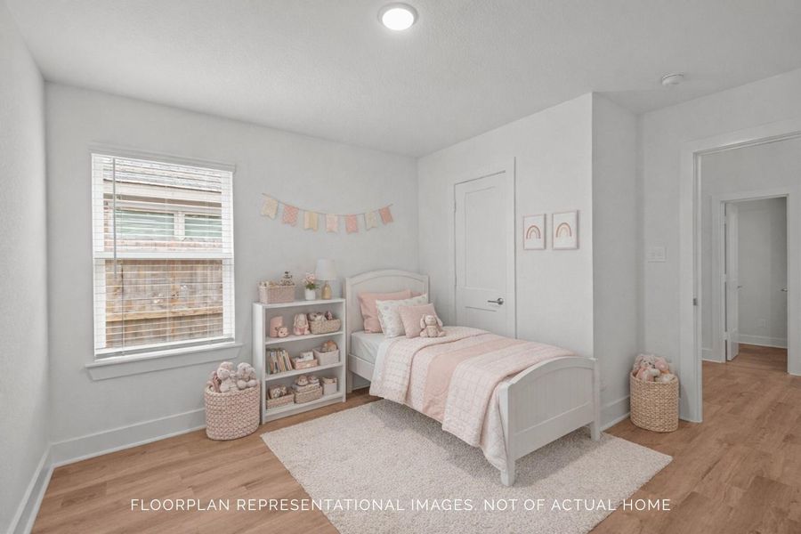 Furnished interior view inside a new home in Ambrose, La Marque (Image 7).