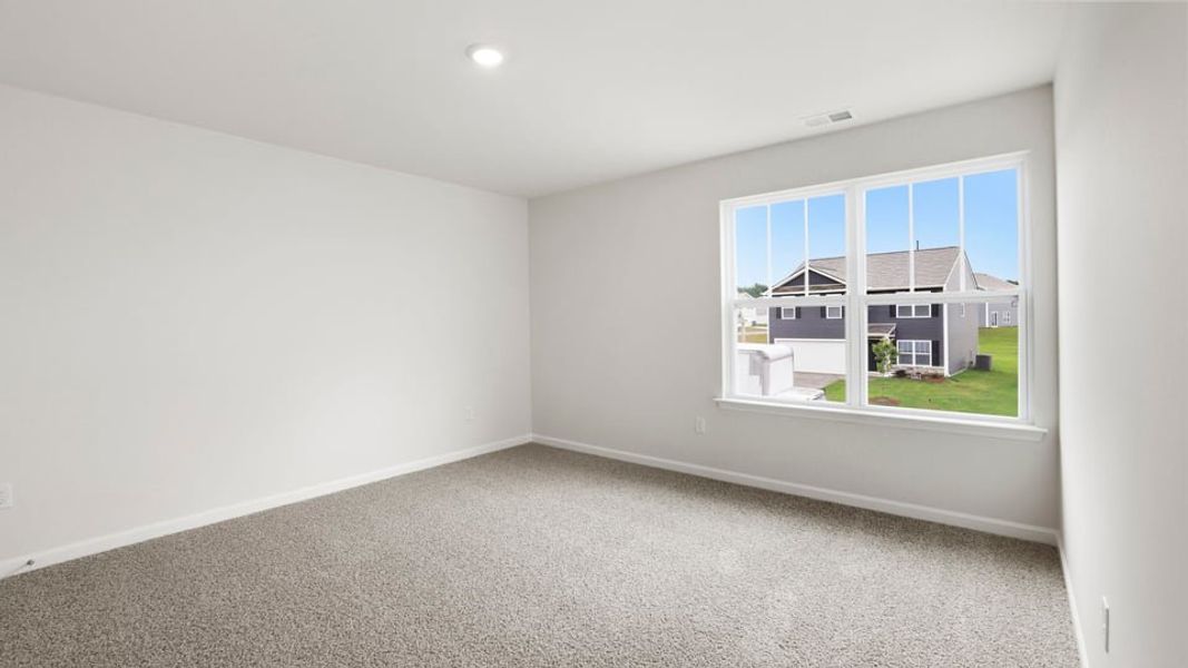 Spacious, unfurnished interior of a new home in Bentley Park, Greenwood (Image 29). Spacious, unfurnished interior of a new home in Bentley Park, Greenwood (Image 29).