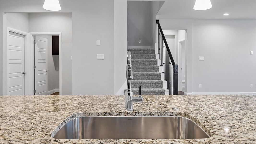 Close-up of interior finishes inside a home in Eagle Creek, Denton (Image 15).