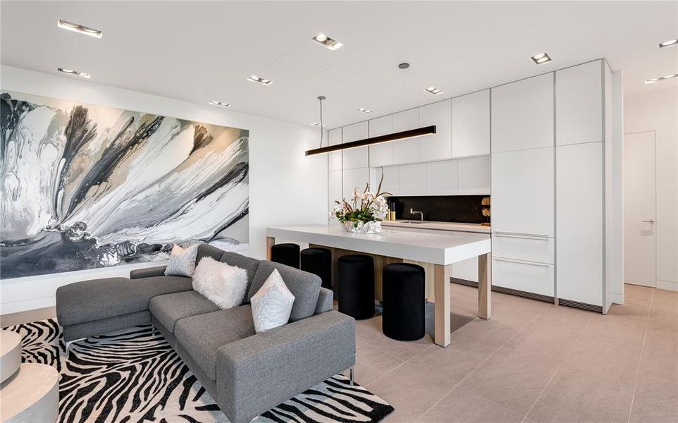 Furnished interior view inside a new home in , Fort Worth (Image 8).