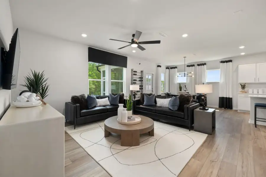 Furnished interior view inside a new home in Cambria, Garner (Image 6).