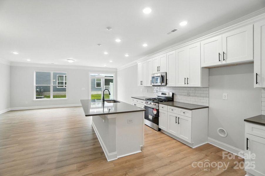 Furnished interior view inside a new home in Harrisburg Village, Harrisburg (Image 7). Furnished interior view inside a new home in Harrisburg Village, Harrisburg (Image 7).