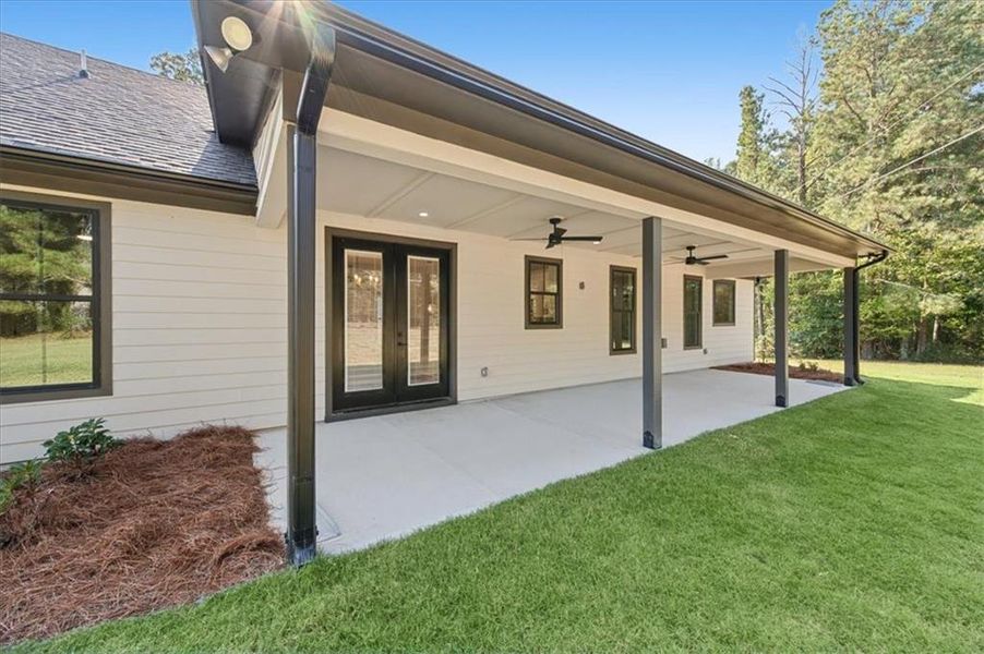 Exterior details and patio area of a home in , Taylorsville (Image 3).