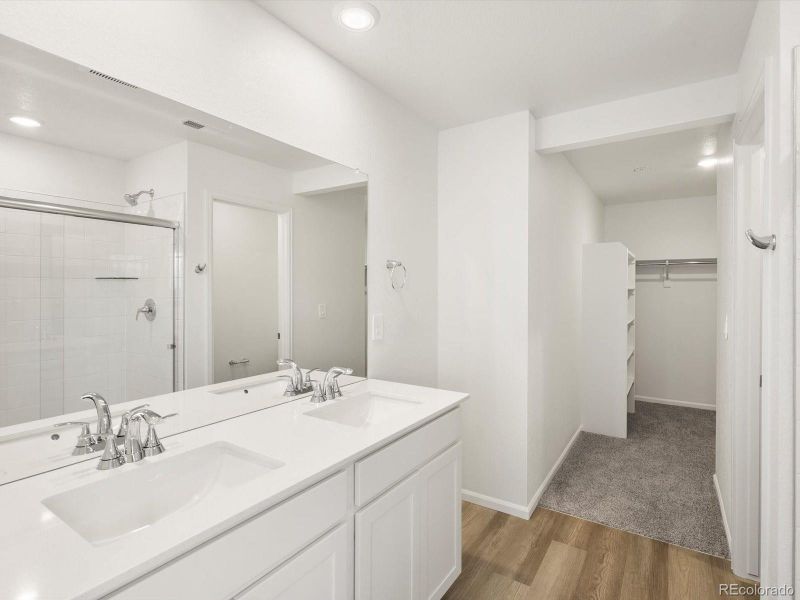 Furnished interior view inside a new home in Revere at Johnstown, Johnstown (Image 7).