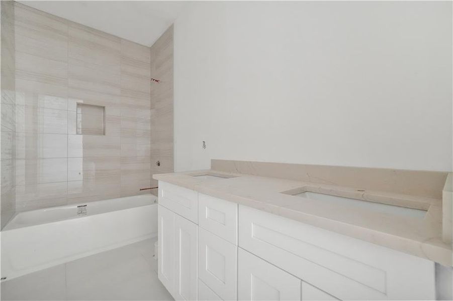 Furnished interior view inside a new home in , Conyers (Image 7).