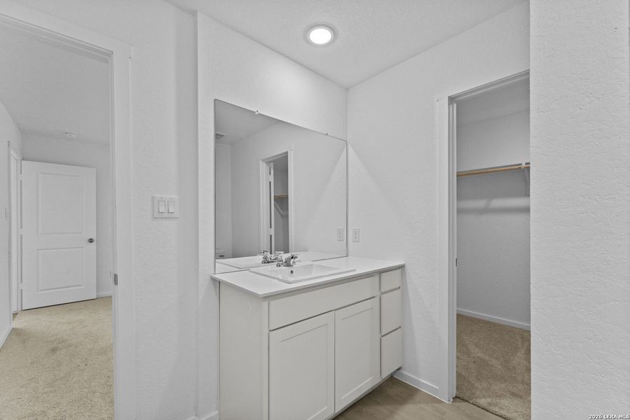 Furnished interior view inside a new home in Randolph Crossing, Converse (Image 10).