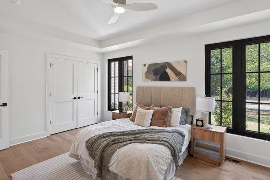 Furnished interior view inside a new home in , Roswell (Image 19).
