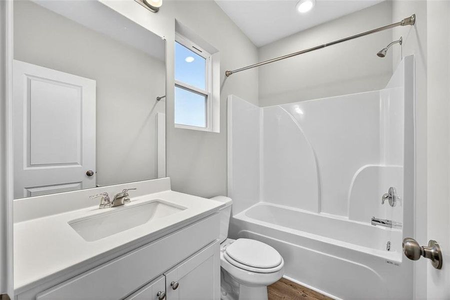 Furnished interior view inside a new home in Bedford Estates, Atlanta (Image 13).