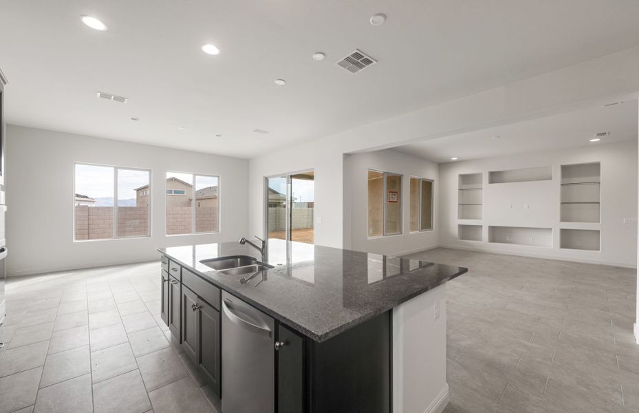 Furnished interior view inside a new home in Artisan at Asante, Surprise (Image 9).