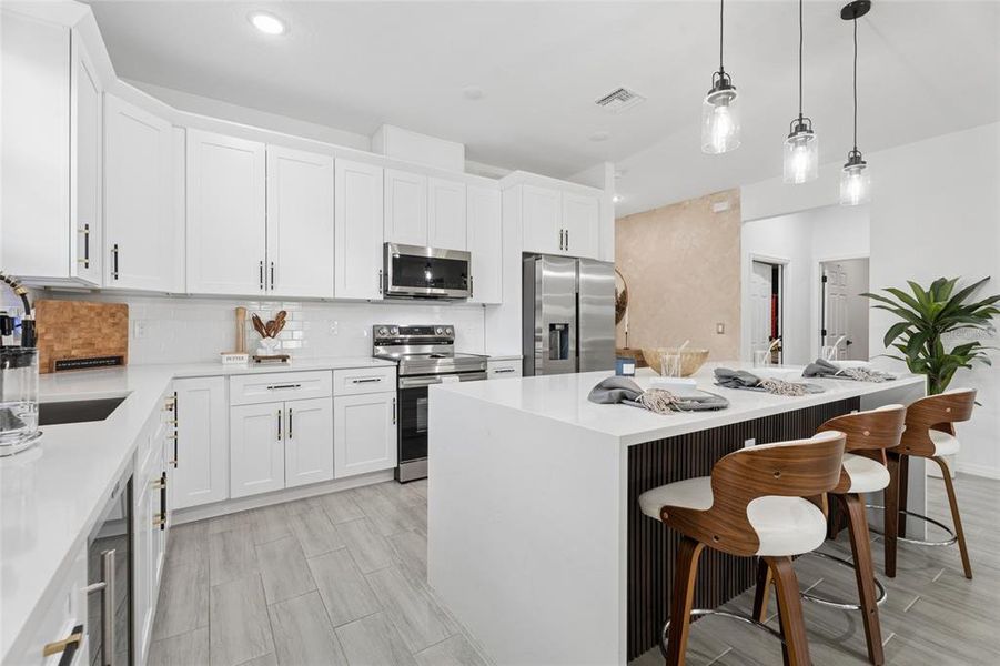Furnished interior view inside a new home in , Kissimmee (Image 9). Furnished interior view inside a new home in , Kissimmee (Image 9).