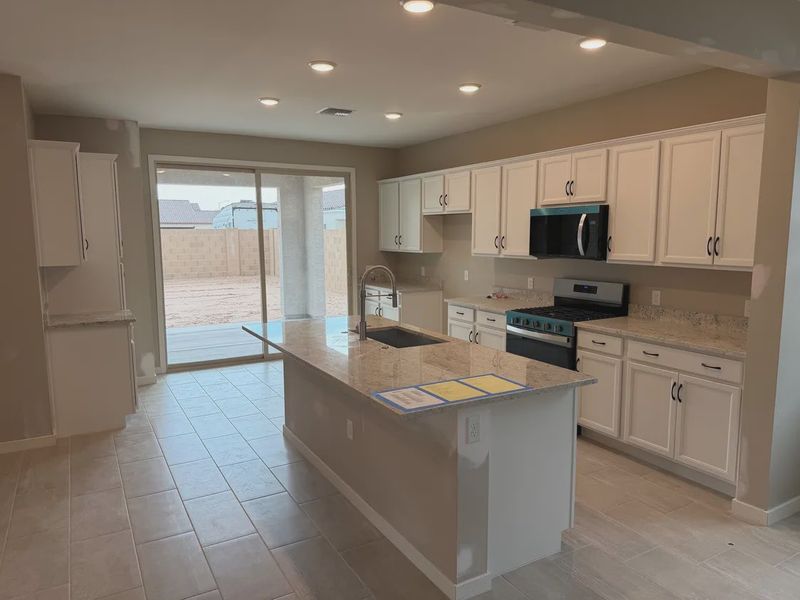 Furnished interior view inside a new home in Camilo at Santana, Yuma (Image 3).