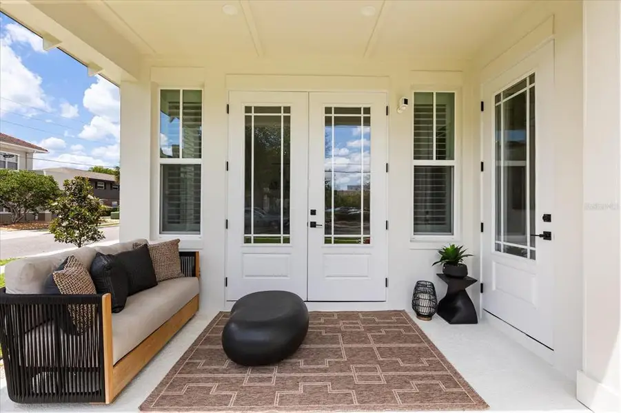 Exterior details and patio area of a home in , Winter Park (Image 3).