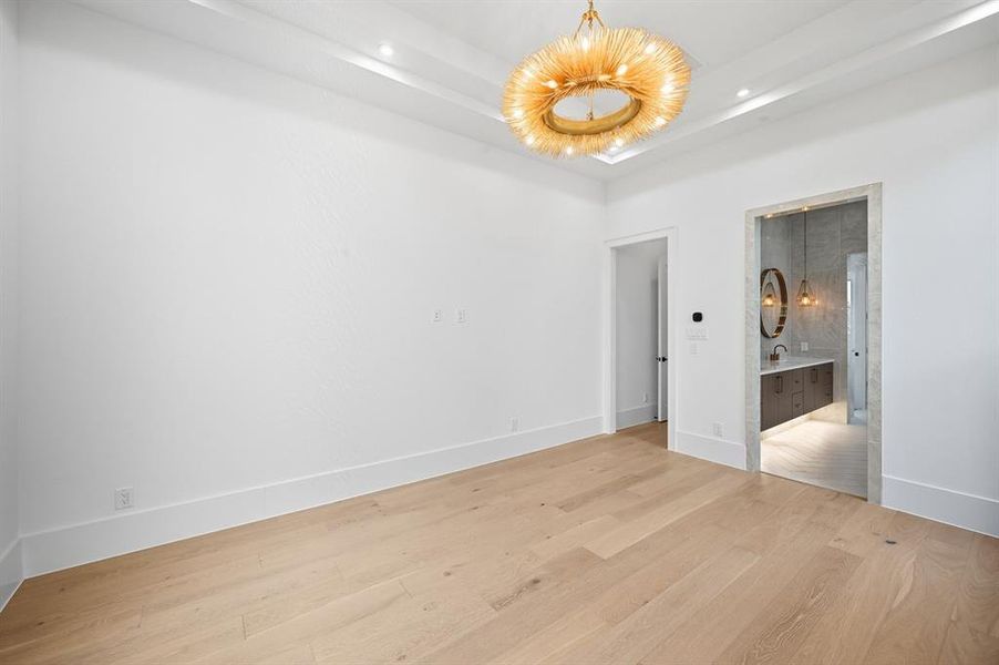 Spacious, unfurnished interior of a new home in Fields, Frisco (Image 21). Spacious, unfurnished interior of a new home in Fields, Frisco (Image 21).