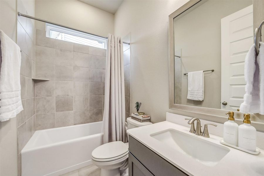 Furnished interior view inside a new home in , Houston (Image 28).