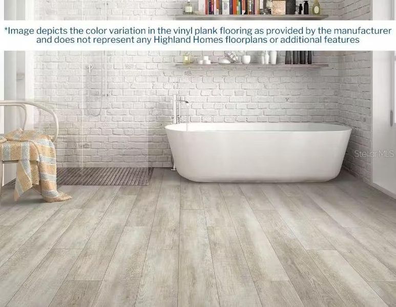 Furnished interior view inside a new home in The Lakes, Lake Alfred (Image 3).