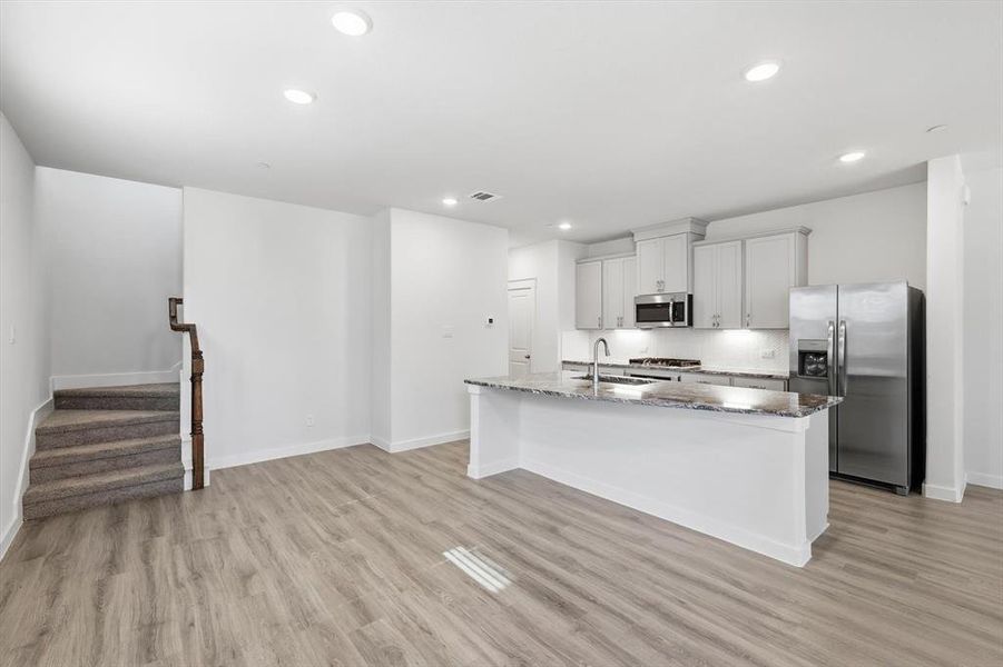 Furnished interior view inside a new home in , Fort Worth (Image 11). Furnished interior view inside a new home in , Fort Worth (Image 11).