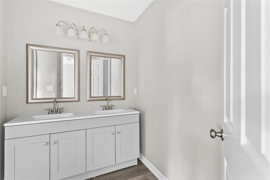 Furnished interior view inside a new home in , Stockbridge (Image 9).