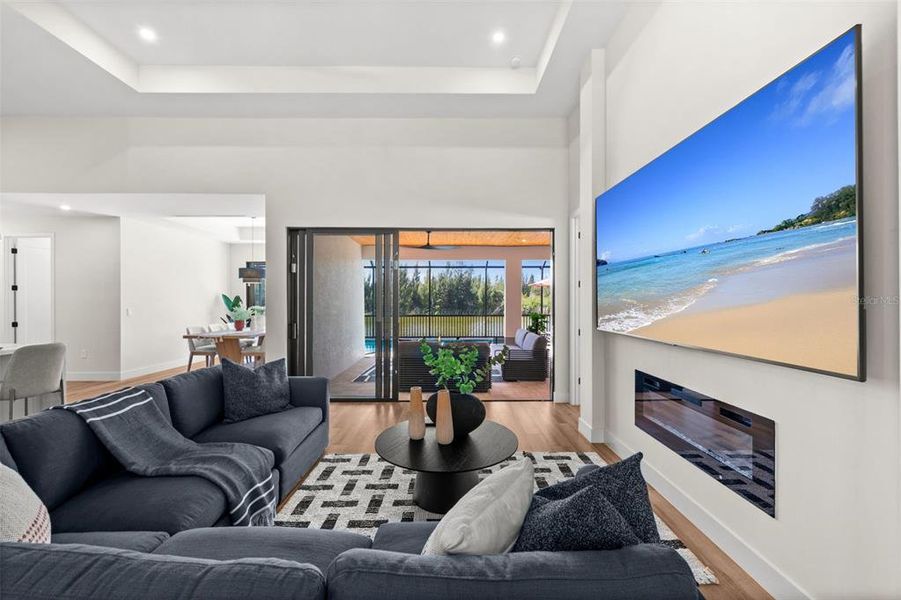 Furnished interior view inside a new home in , Port Charlotte (Image 19).
